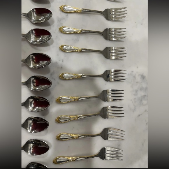 retroneu Dining Retroneu Stephanie Gold Accent 88 Korea Stainless